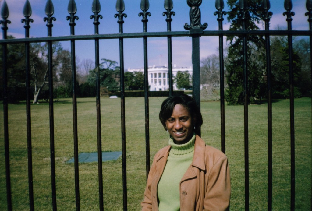 In Front of the White House